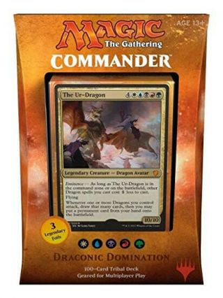 Magic: The Gathering Mtg Commander 2017 Deck - Draconic Domination