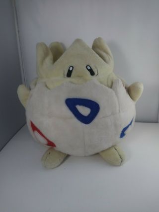 Pokemon Jumbo Togepi Nintendo Hasbro Tomy 1999 Plush Stuffed Toy 12 "