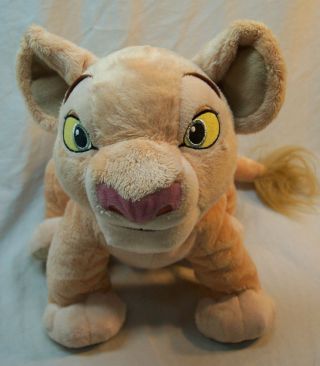 Walt Disney Store The Lion King Young Nala Lion 13 " Plush Stuffed Animal Toy