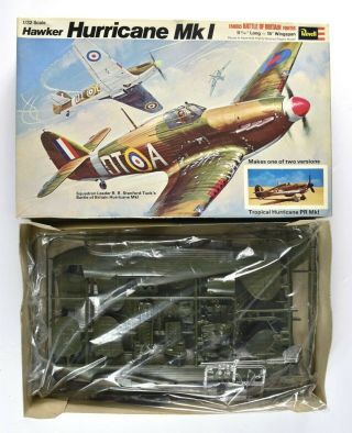 Revell 1/32 Hawker Hurricane Mk I & Tropical Hurricane Pr Model Airplane Kits