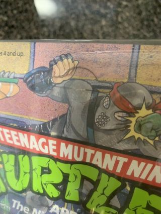 1992 TMNT April the Ninja Newscaster Cave Turtle Action Figure Unpunched MOC 3