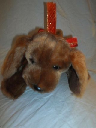 Kids Of America 11 " Brown Puppy Dog Plush Soft Toy Stuffed Animal