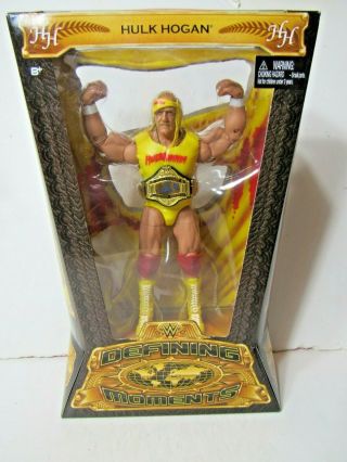 Wwe Mattel Elite Defining Moments Hulk Hogan Wrestling 6 " Figure Misp