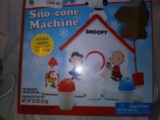 Cra Z Art The Snoopy Sno - Cone Machine Snow Cone Peanuts Lucy,  Charlie