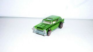 Redline Hot Wheels Bright Chrome Apple Green Classic Nomad,  Nm To Nm,