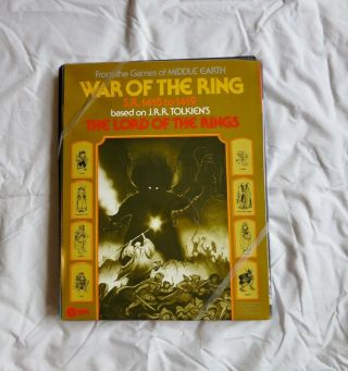 Spi War Of The Ring From The Games Of Middle Earth 1977 Designers Edition