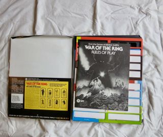 SPI War of the Ring from the games of middle earth 1977 designers edition 4