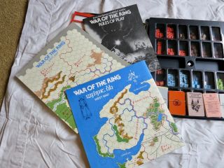 SPI War of the Ring from the games of middle earth 1977 designers edition 8