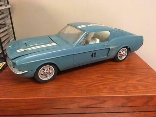 Vintage Wen - Mac Amf 1967 Ford Mustang Fastback 1/12 Scale