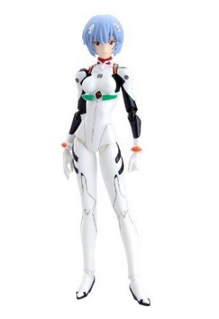 Figma Evangelion: 2.  0 Ayanami Rei Plug Suit Ver.  From Japan F/s