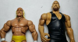 Hulk Hogan Elite 2011 WWE Mattel & 2013 Big Show Wrestling Action Figures 5