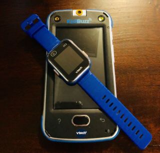 Kidibuzz Vtech Phone And Kidizoom Smart Watch Bundle