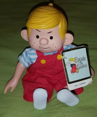 Vintage Dennis The Menace Doll Collectible Toy 1987