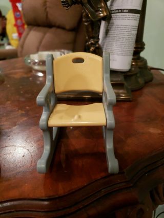 Vintage Little Tikes Dollhouse Size Rocking Chair Doll Furniture