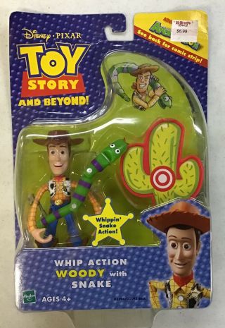 Toy Story And Beyond Whip Action Woody With Snake Figure With Accessories