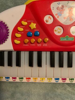 Sesame Workshop Sesame Street Music Keyboard Piano 2010,  Rare,  One Of A Kind 3