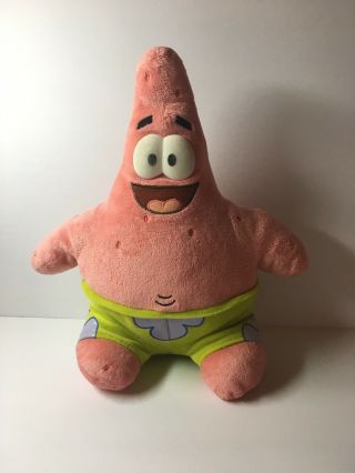 Spongebob Squarepants Patrick Star Fish Plush Stuffed Animal Toy 13 "