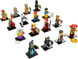 The Lego Movie 71004 Collectible Minifigure Series Complete Set Of 16