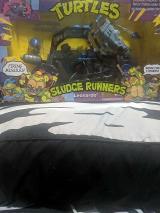 Teenage Mutant Ninja Turtles TMNT 25th Anniversary - Sludge Runners Leonardo Leo 3