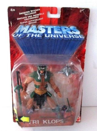 Tri Klops Masters Of The Universe Weapons Action Figure Mattel Toy 2002