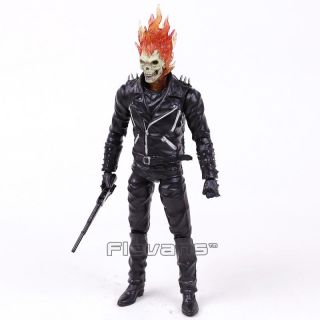 2018 Marvel Ghost Rider Johnny Blaze PVC Action Figure Collectible Model Toy 4