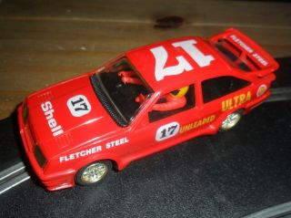 Scalextric Vintage Ford Sierra Xr4i Rs500 Touring Car 17 With Lights.