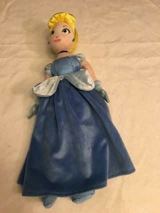 12 " Disney Store Mini Cinderella Princess Doll Stuffed Animal Plush Toy Soft