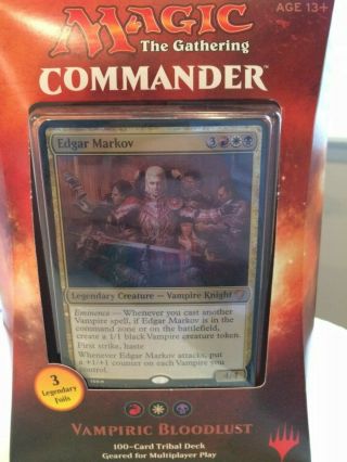Magic: The Gathering Mtg Commander 2017 Deck - Vampiric Bloodlust