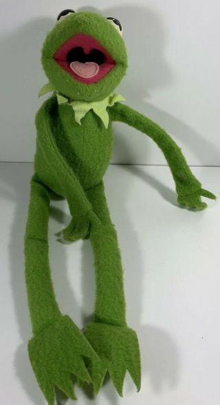 Vintage 1976 Fisher Price 850 Jim Henson Kermit The Frog 19 " Muppet Doll Plush