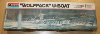 44 - 3102 Monogram 1/209 Scale Wwii German Type Ixc U - Boat U - 505 Plastic Model Kit