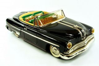 1953 Pontiac 14” (36 cm) Japanese Tin Convertible by Ichiko and Masudaya NR 2