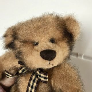 Russ Berrie Madison Stuffed Animal Plush Teddy Bear 16 inches Holiday Gift 3