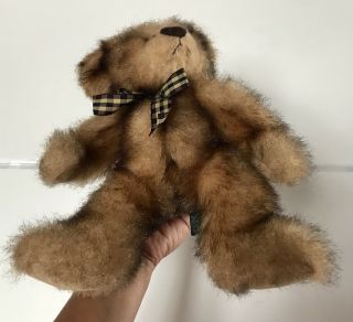 Russ Berrie Madison Stuffed Animal Plush Teddy Bear 16 inches Holiday Gift 4