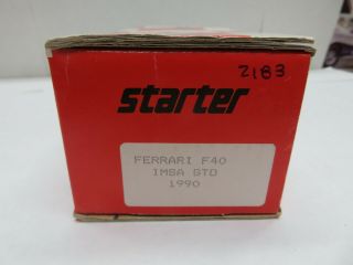 Starter 1/43 Ferrari F40 Imsa Gto 1990 Started