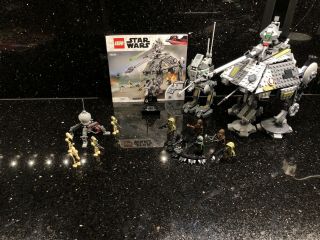 Lego Star Wars At - Ap Walker & Clone Scout Walker & Tie Fighter 100 Complete