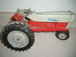 Ford 6000 Commander Red/grey Tractor Hubley Vintage Farm Toy 1/12