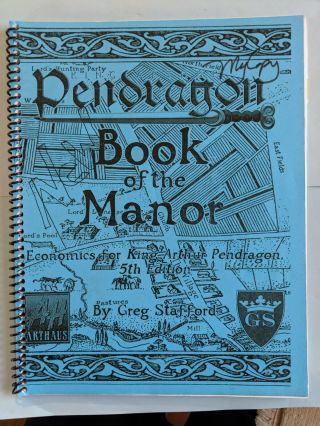 Pendragon - Book Of The Manor - Arthaus - Stafford - 2nd Edition 2008
