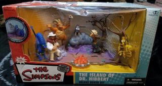 Simpsons Mcfarlane Toys The Island Of Dr.  Hibbert Deluxe Boxed Set
