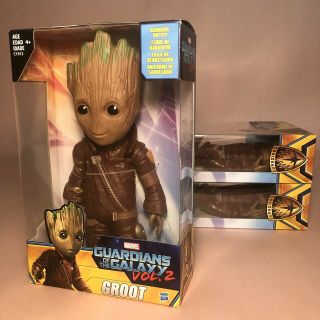 Marvel Guardians Of The Galaxy Vol.  2 Baby Groot Action Figure Ravager Outfit