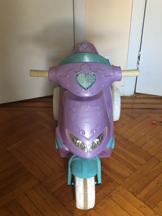 Disney Frozen Scooter Ride On Kids Toy Girls Bike Elsa Anna 6v Battery Electric 2
