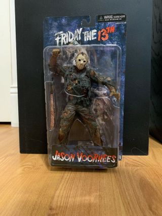 Neca Friday The 13th Jason Vorhees Cult Classics 8 " Figure On Open Card