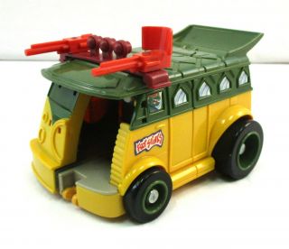 Vintage Tmnt Mini Mutants Party Wagon Playset Teenage Mutant Ninja Turtles