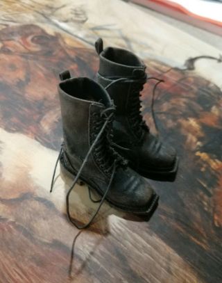 1/6 3a Threea Ashley Wood Wwr Jea Grunt Boots Some Peeling Custom Kitbash