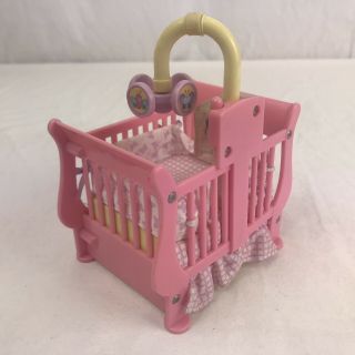 Fisher Price Loving Family Dollhouse Musical Light Up Baby Crib and Change Table 4