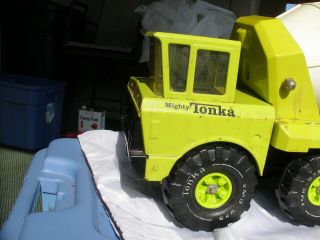 Vintage Mighty Tonka Cement Mixer Truck 6