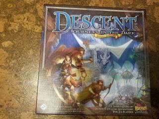 Descent Runebound Journey In The Dark Second Edition Board Game Complete Cib Rpg