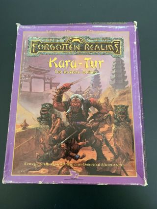 Kara Tur Eastern Realms Campaign Set Dungeons And Dragons Forgotten Realms 1st E