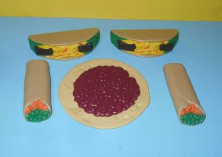 Step2 Tacos Burritos Mexican Play Kitchen Food Pretend Cook Food Playhouse