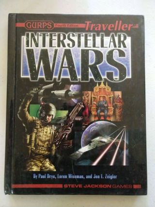 Gurps 4th Edition Traveller Interstellar Wars Ibsn 1 - 55634 - 746 - 4