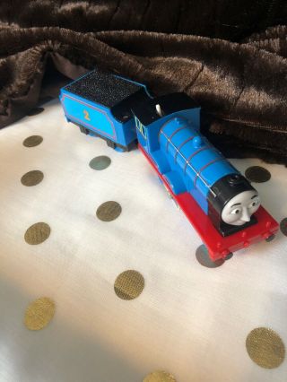 Mattel 2009 Thomas The Train Trackmaster Edward Engine W/ Tender Complete